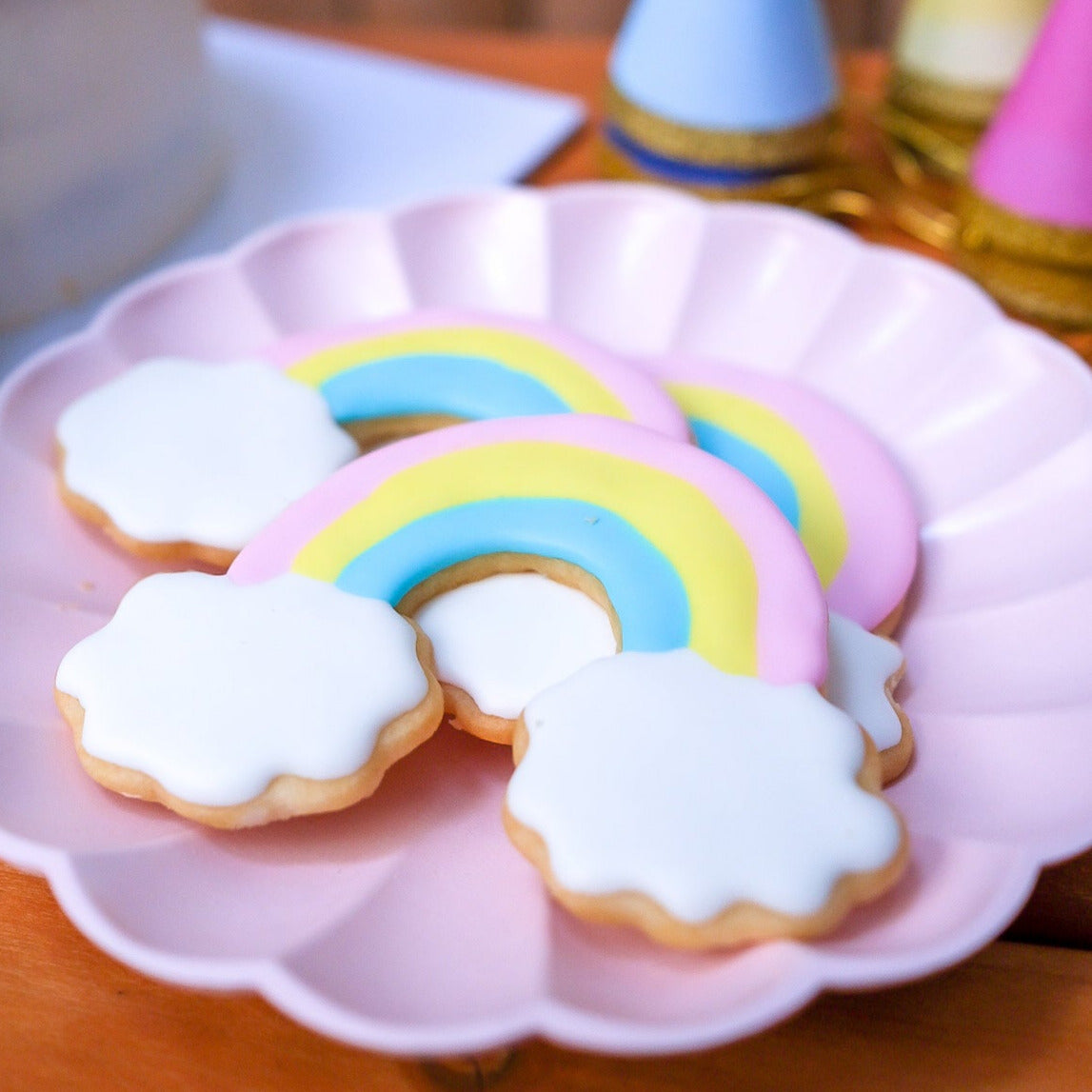 Rainbow Cake Cookies - Hayley Cakes and Cookies Hayley Cakes and Cookies